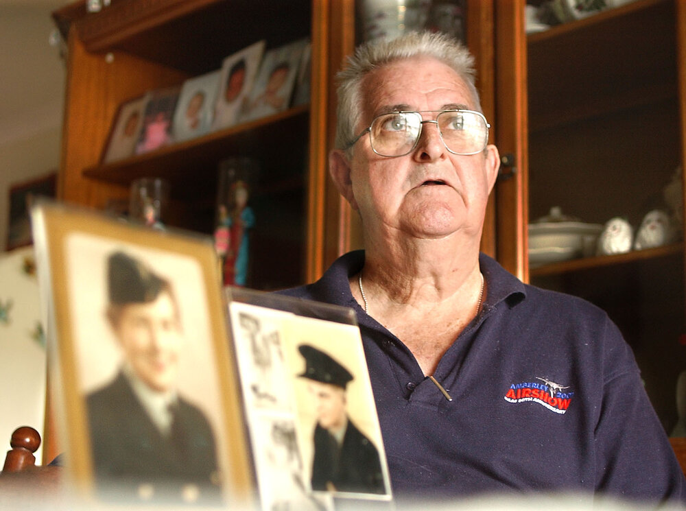 Peter Felton from the Royal Australian Air Force, Ipswich, February 2003