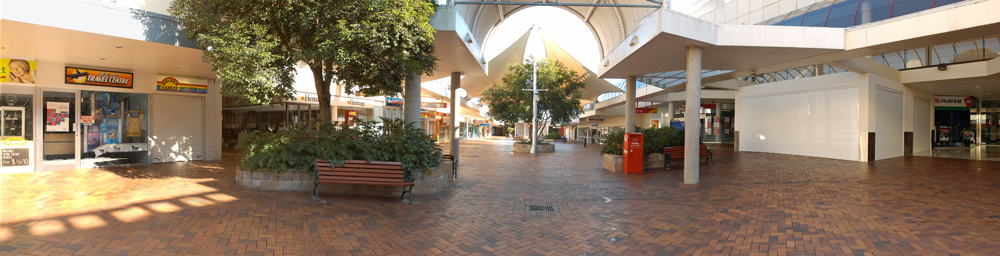 Shops along Ipswich Mall, Ipswich, 2005