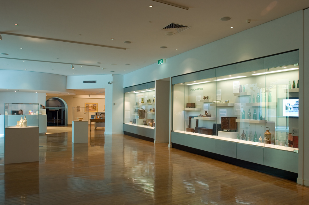 Interior of Ipswich Art Gallery, Ipswich, 2010