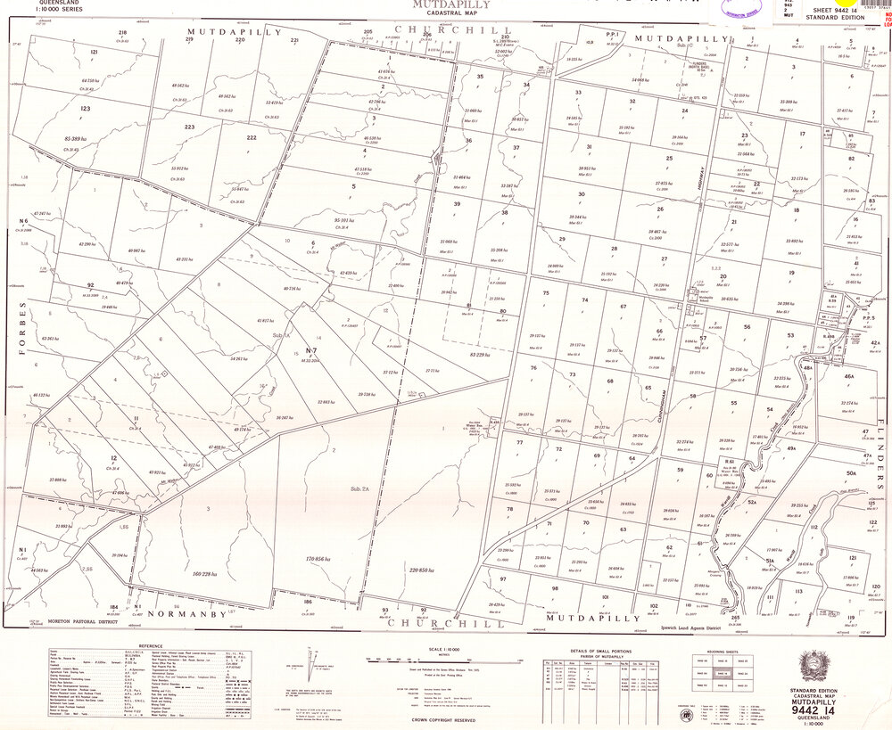 Mutdapilly Cadastral Map