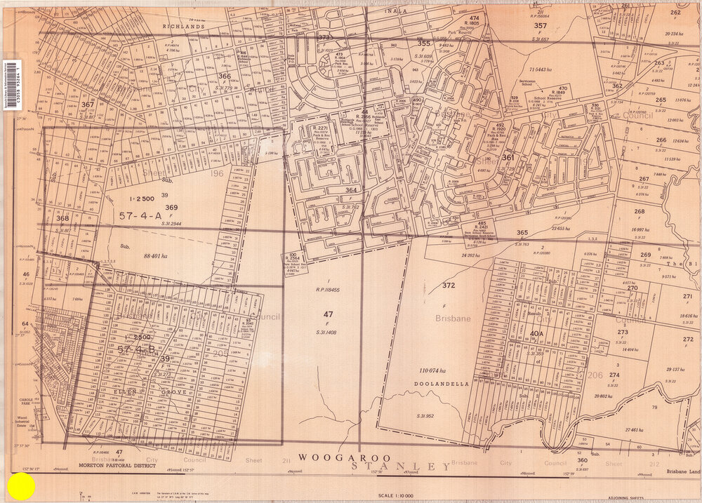 Woogaroo map