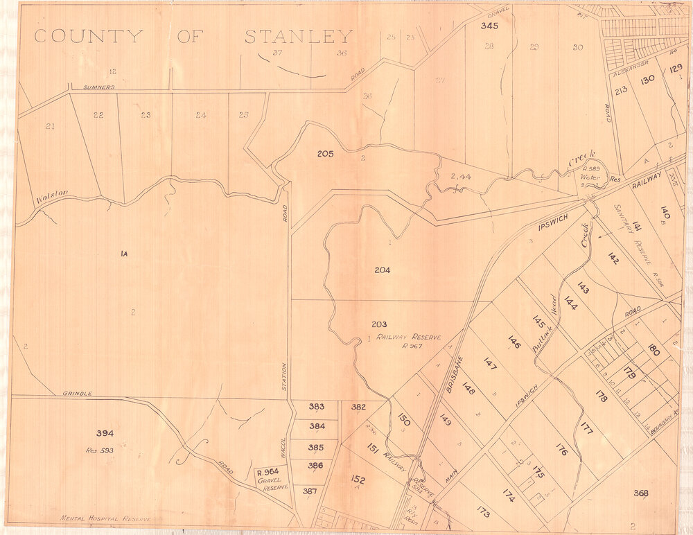 County of Stanley map