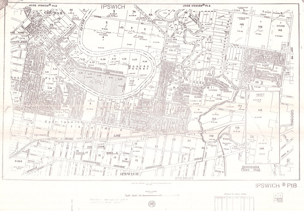 Ipswich Pt. B map