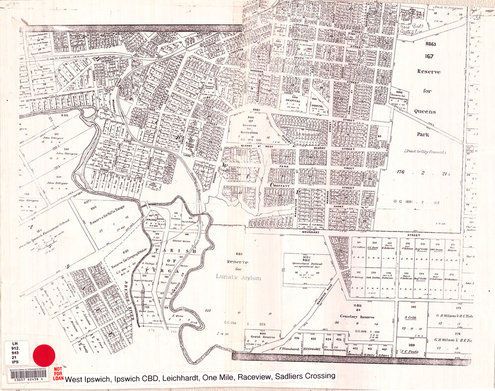  Ipswich estate, Parish of Purga map