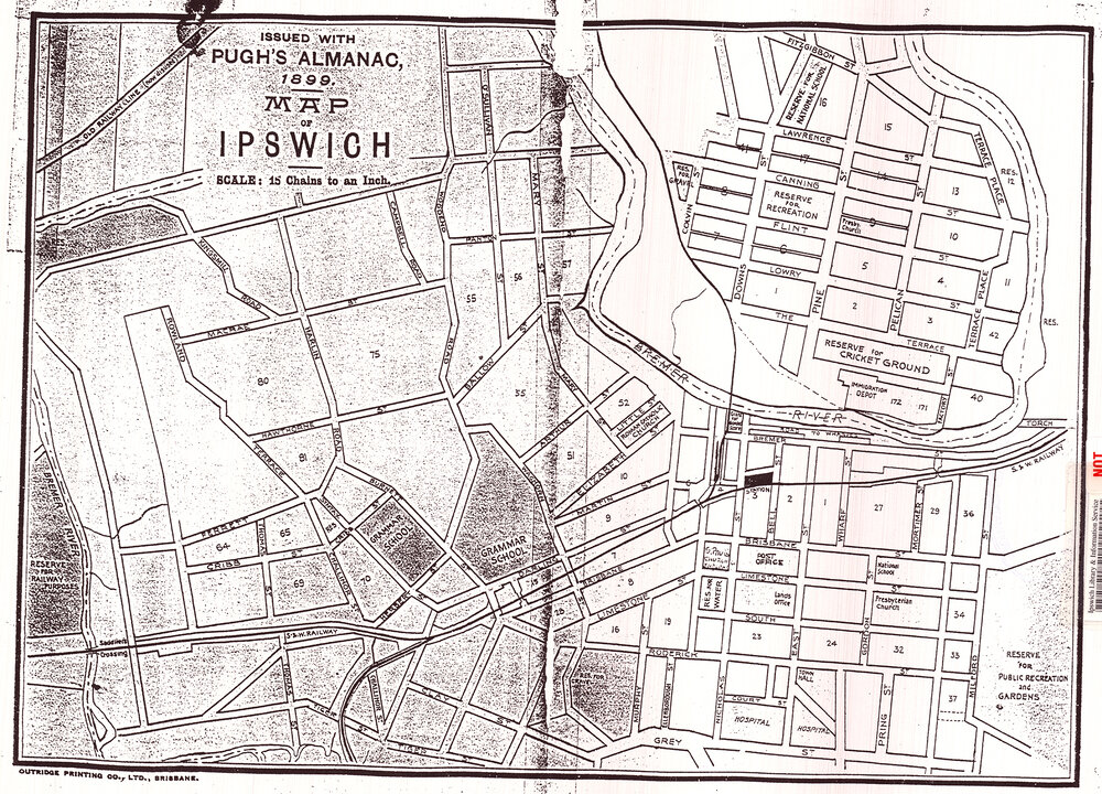 Map of Ipswich