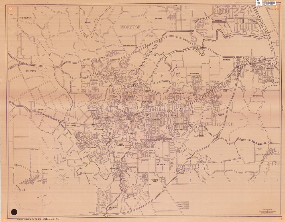 Moreton/Ipswich map