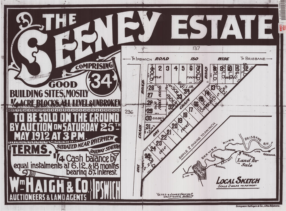 Seeney Estate map