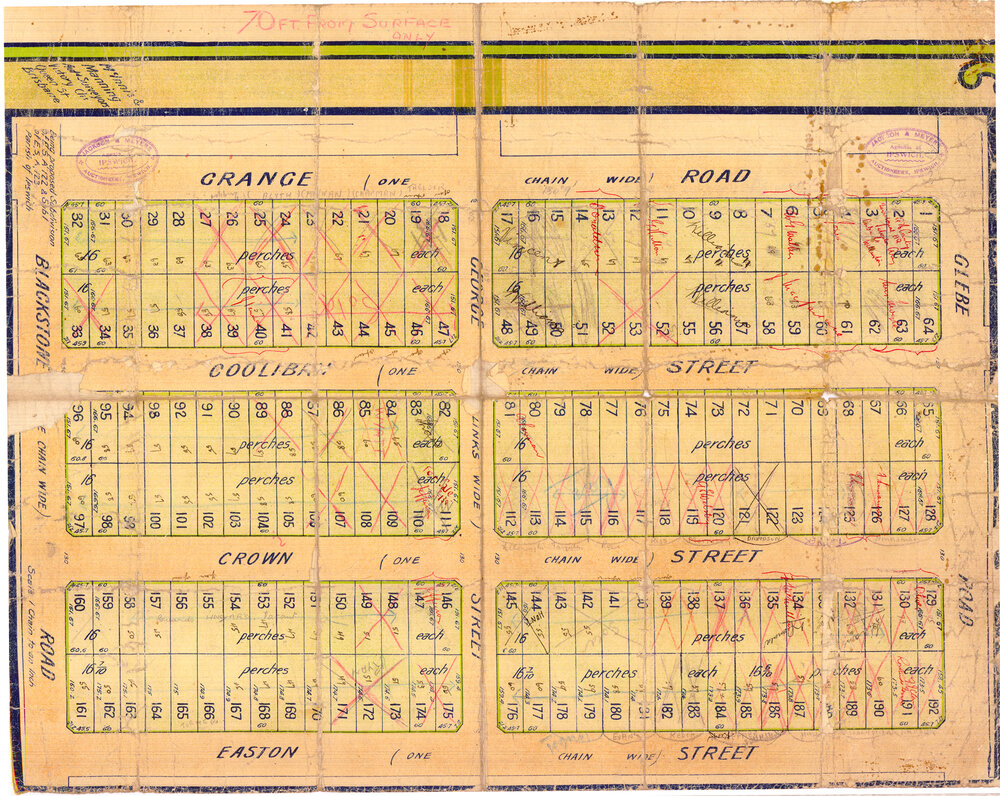  Coronation Estate map