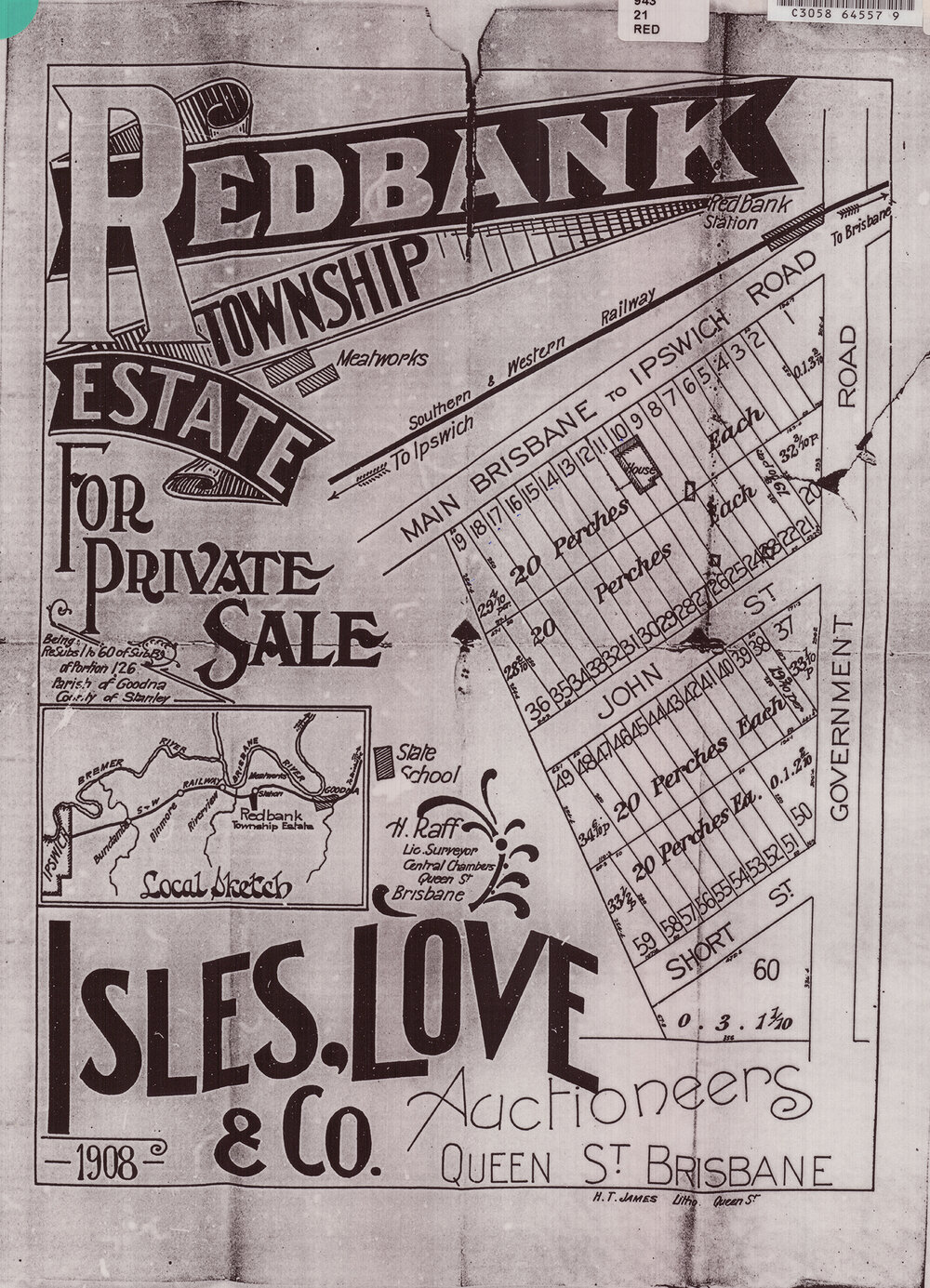 Redbank Township estate map