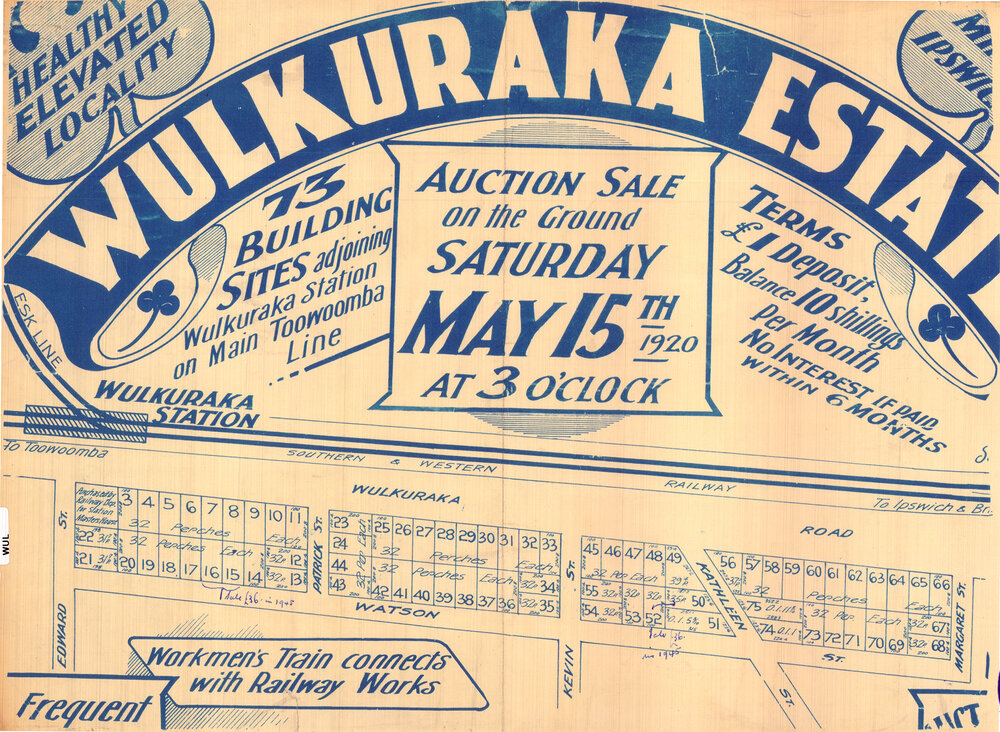  Wulkuraka Estate map
