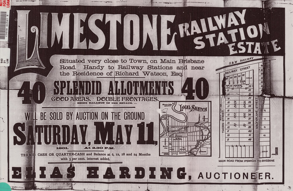 Limestone Railway Station Estate map