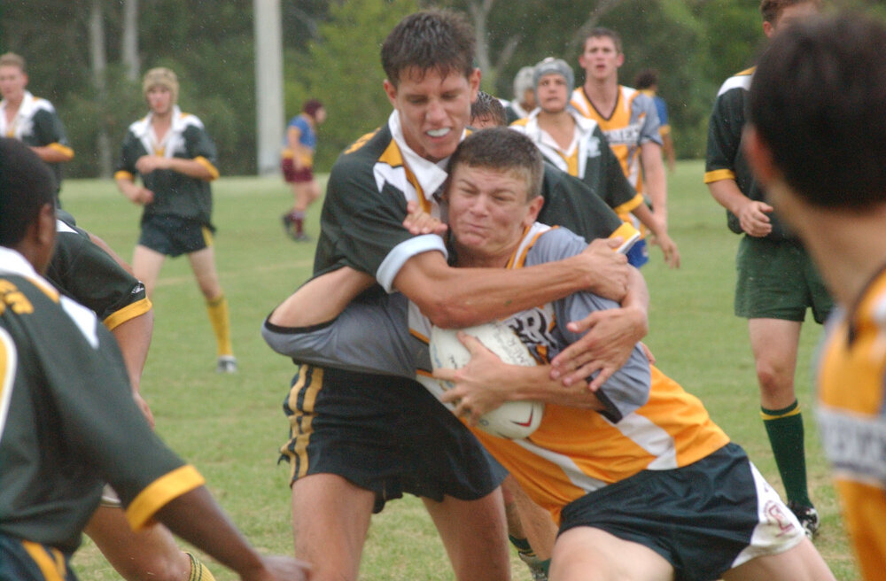 Rugby league match, Ipswich, March 2003