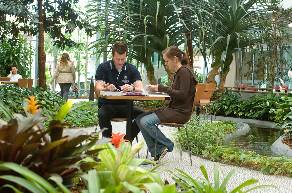 Library at University of Queensland campus, Ipswich, 2010