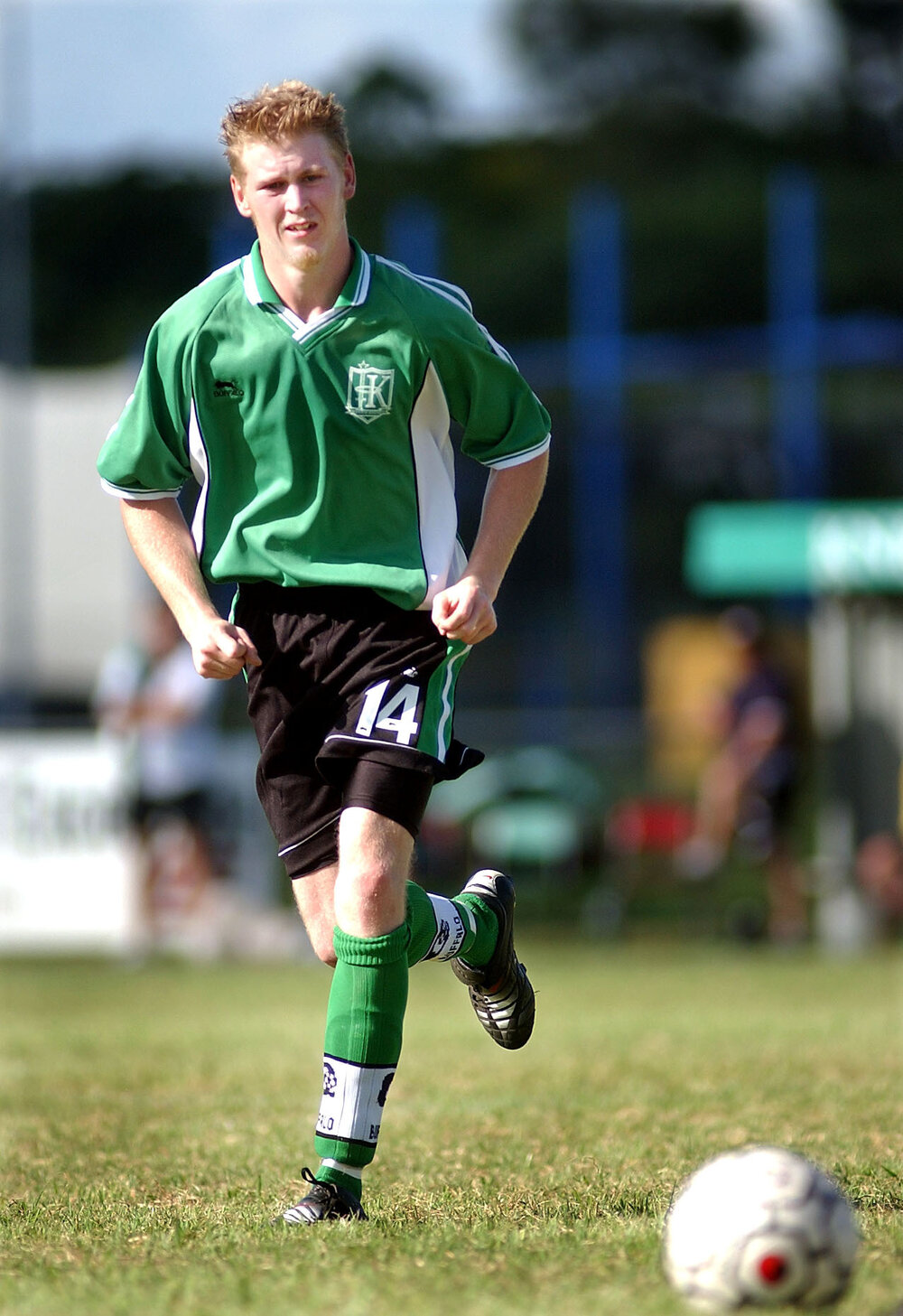 Knights Vs Rochedale soccer match, Ipswich, March 200