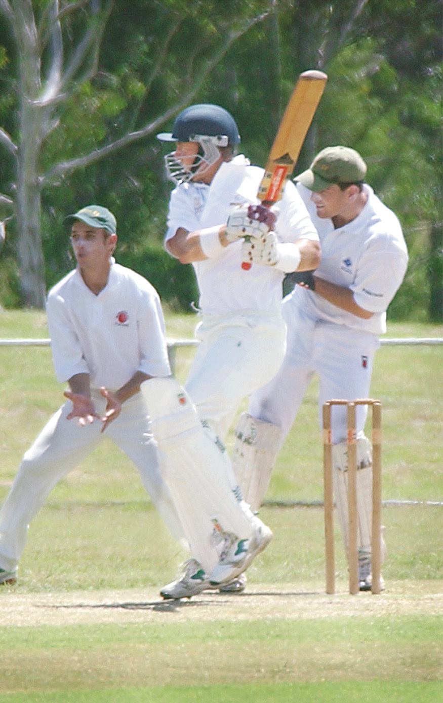 Cricket match, Ipswich, March 2003