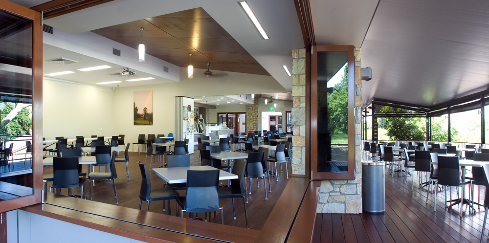 Interior of kiosk in Queens Park, Ipswich, 2010
