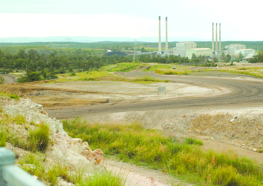 Empty industrial site, Ipswich, April 2003