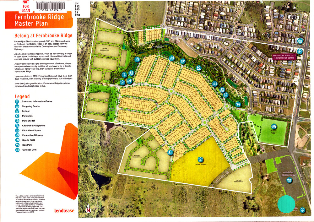 Fernbrooke Ridge master plan map