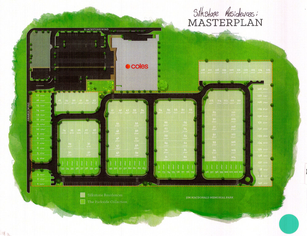 Silkstone Residences map : masterplan