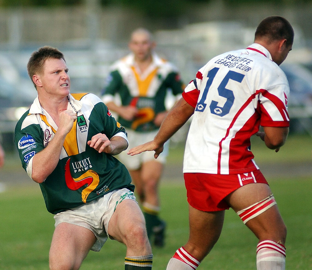 Rugby match, Ipswich, April 2003