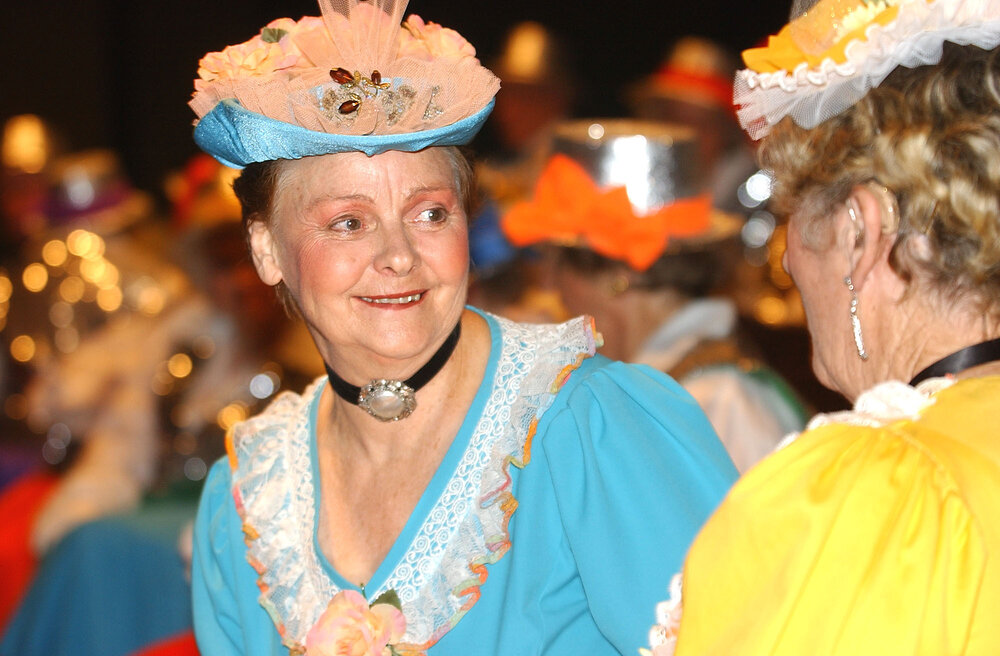 Margaret Chatman, at "The Magic of the Minstrels", an Ipswich Festival event, Ipswich Civic Centre, Ipswich, April 2003