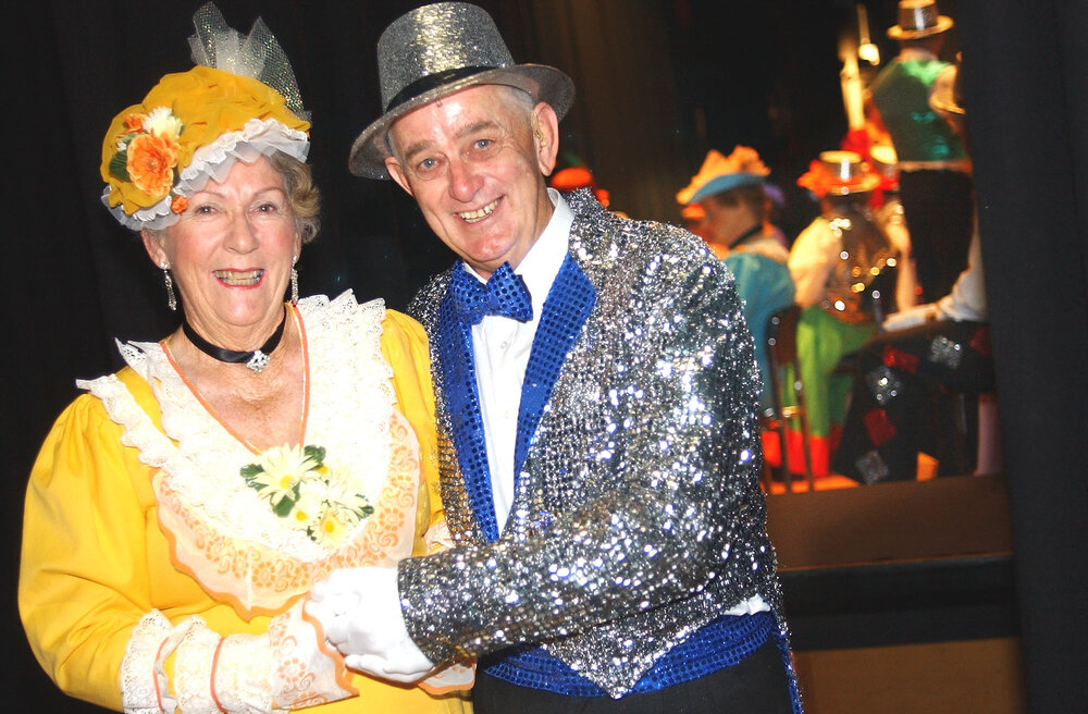 Yvonne Barnes and Colin Payne at "The Magic of the Minstrels", an Ipswich Festival event, held at the Ipswich Civic Center, Ipswich, April 2003