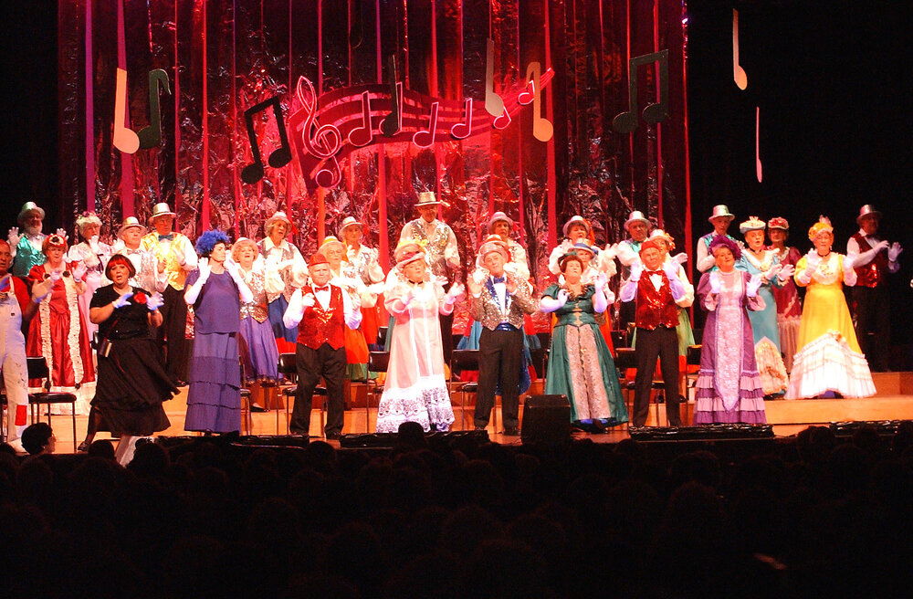 Ipswich Festival performance of "The Magic of the Minstrels", Ipswich Civic Centre, April 2003