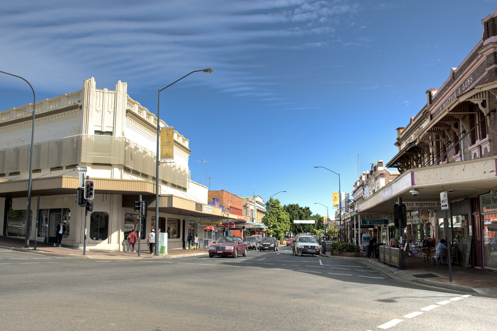 Corner Brisbane and Ellenborough Streets, Ipswich, 2010