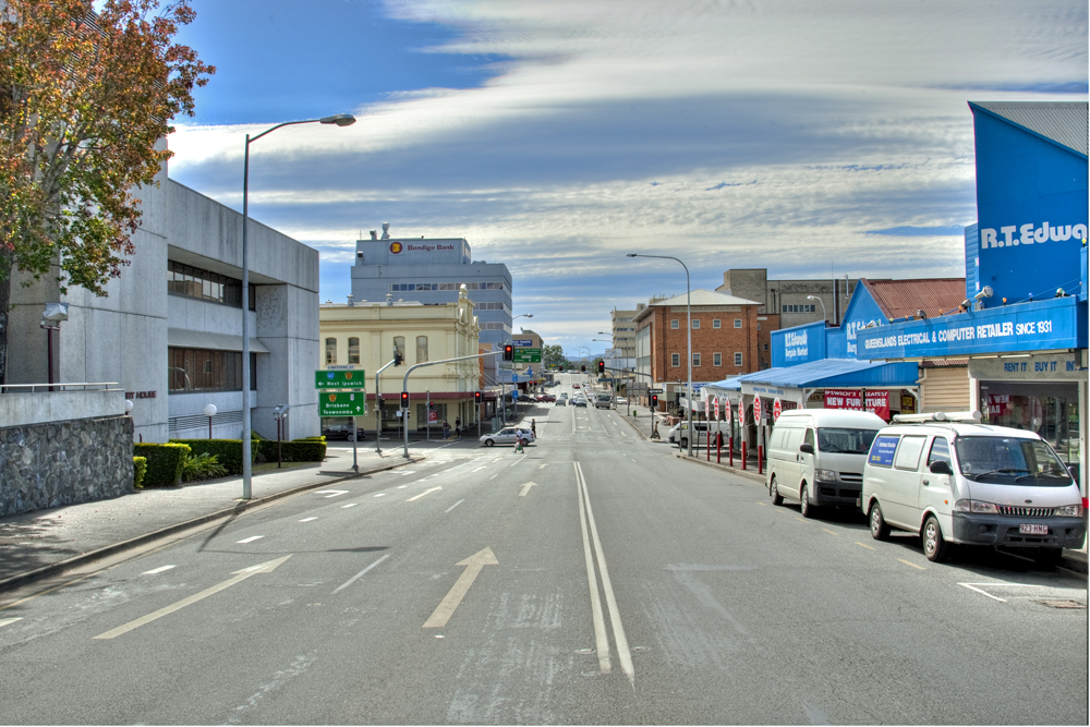 East Street, looking north, Ipswich, 2010