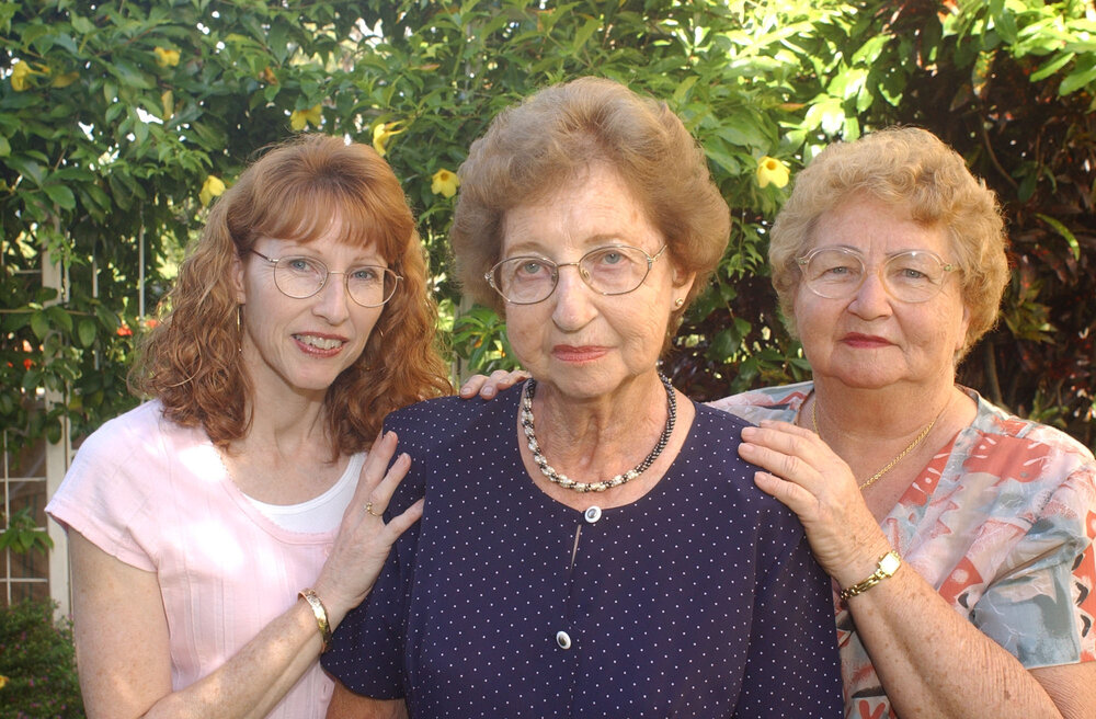 Three unidentified women, Ipswich, April 2003