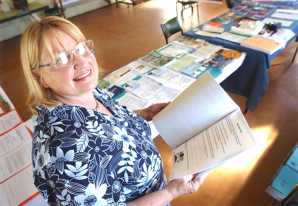 Sandra Keller from Murri Baptist Church, Ipswich, November 2003