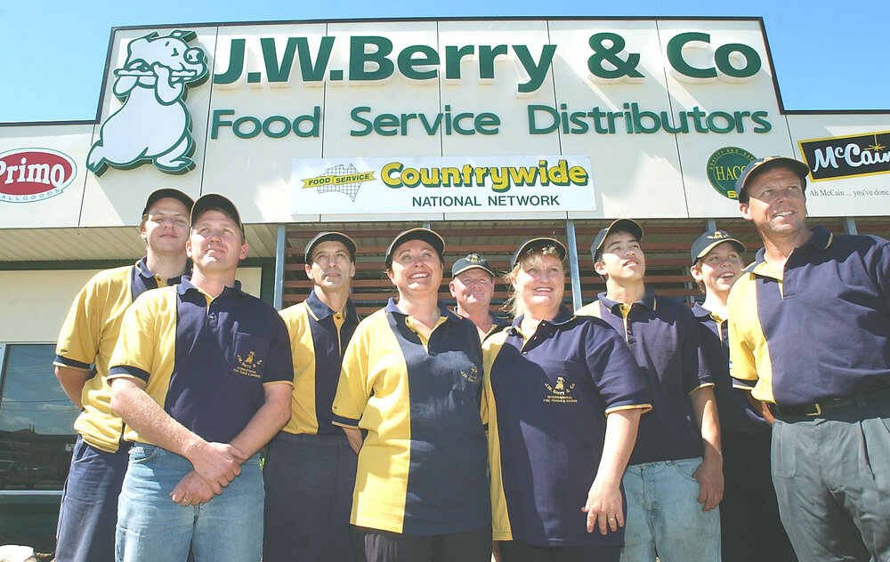 J.W.Berry and Co employees, Ipswich, November 2003