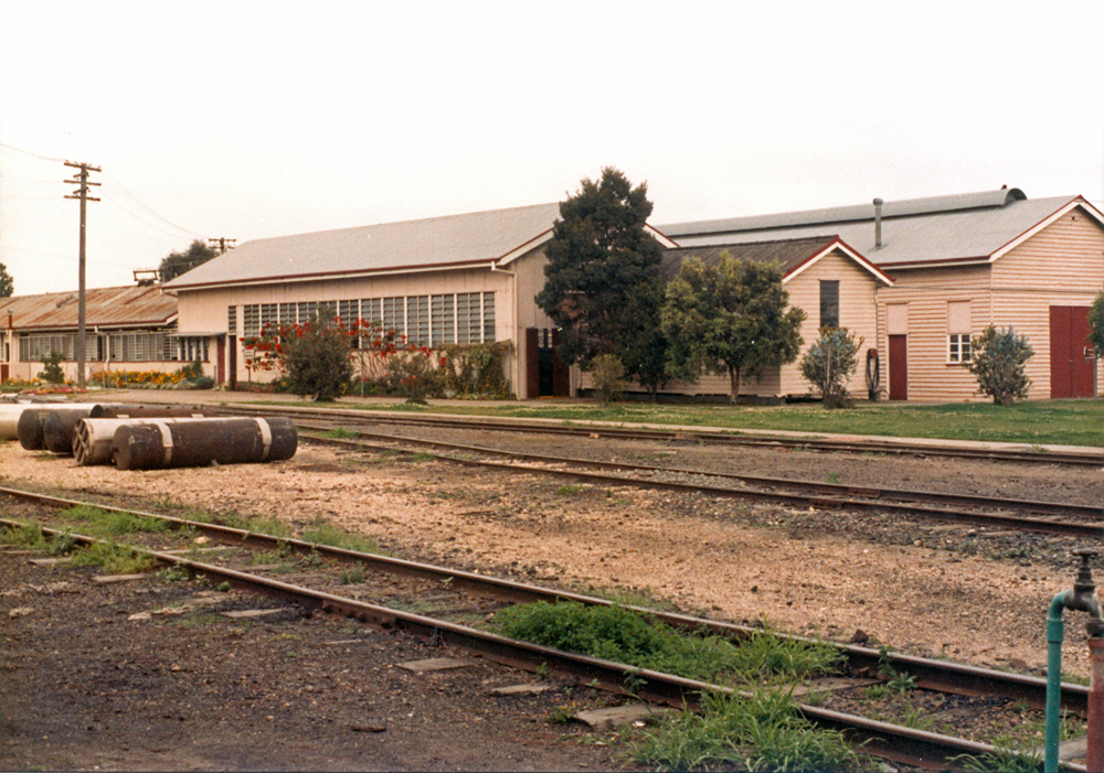Electricians'shop, Ipswich Railway Workshops, North Ipswich, 1987