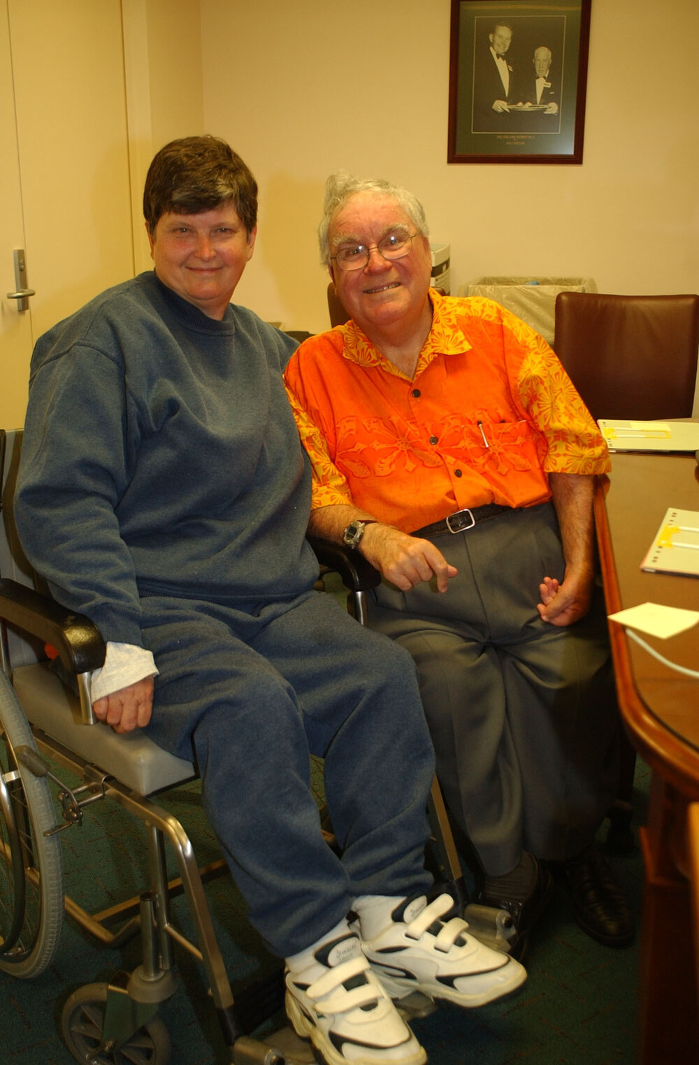 Unidentified man and woman, Ipswich, August 2003