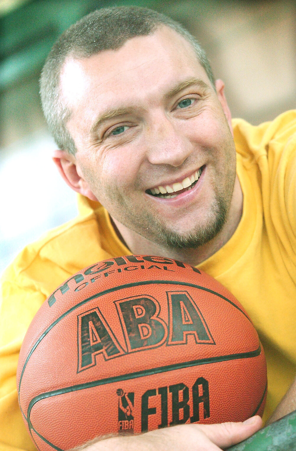 Greig Cumming from Eagles basketball club, Ipswich, August 2003
