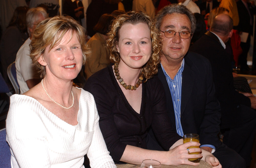 Adele, Jahna and Terry Hobbs from Fig Tree Pocket at the ministers arts awards, Ipswich, August 2003