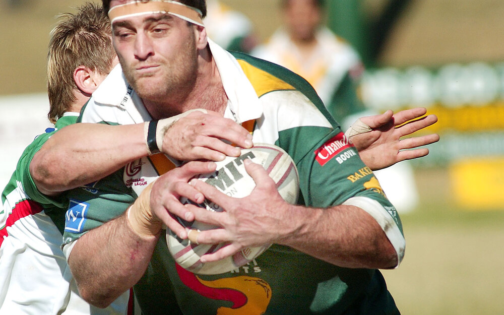 Rugby league match, Ipswich, August 2003