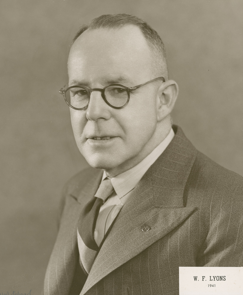 W. F.Lyons, Ipswich, 1941
