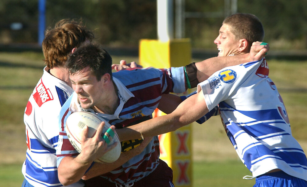 Rugby league match, Ipswich, August 2003