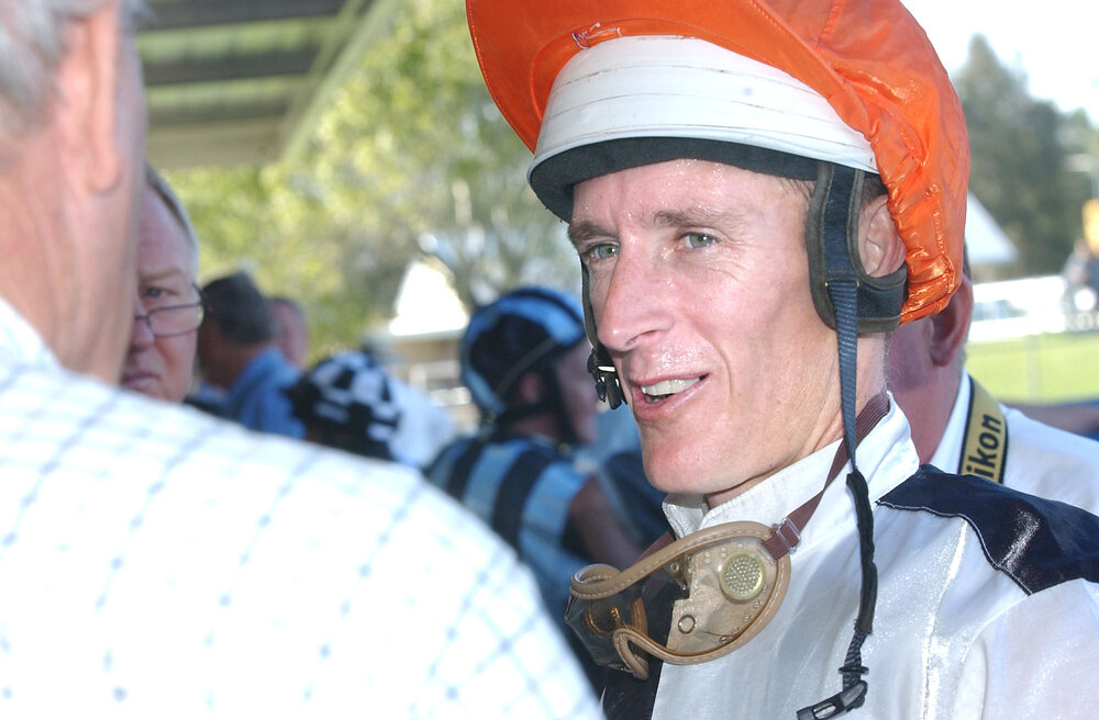 Unidentified man at Ipswich Turf Club, Ipswich, May 2003