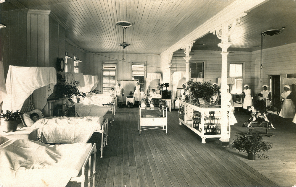 Childrens' Ward, Ipswich General Hospital, Ipswich, 1927