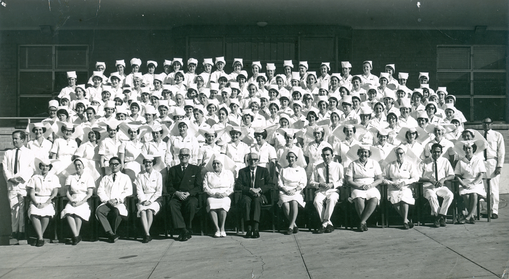 Staff at Ipswich General Hospital between 1965 and 1967, Ipswich, 1967