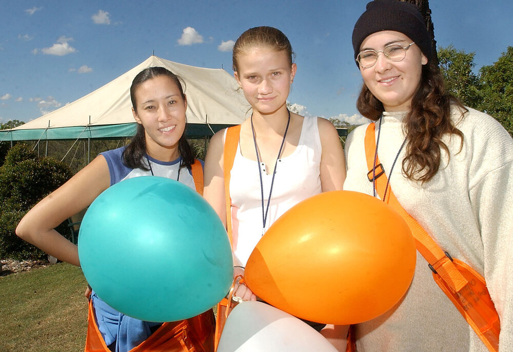 Three unidentified women, Ipswich, May 2003
