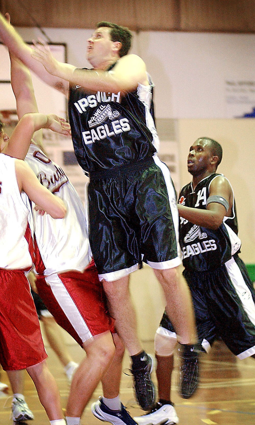 Ipswich Eagles basketball match, Ipswich, May 2003