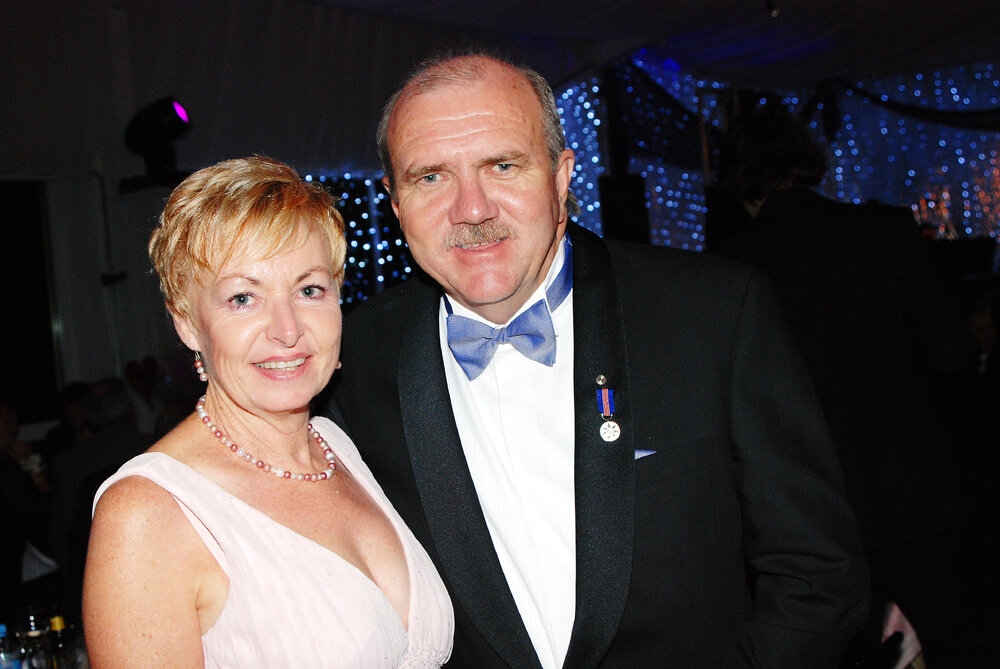 Pauline and Paul Casos at the Chamber of Commerce and Industry annual awards dinner at Woodlands of Marburg, March 2010