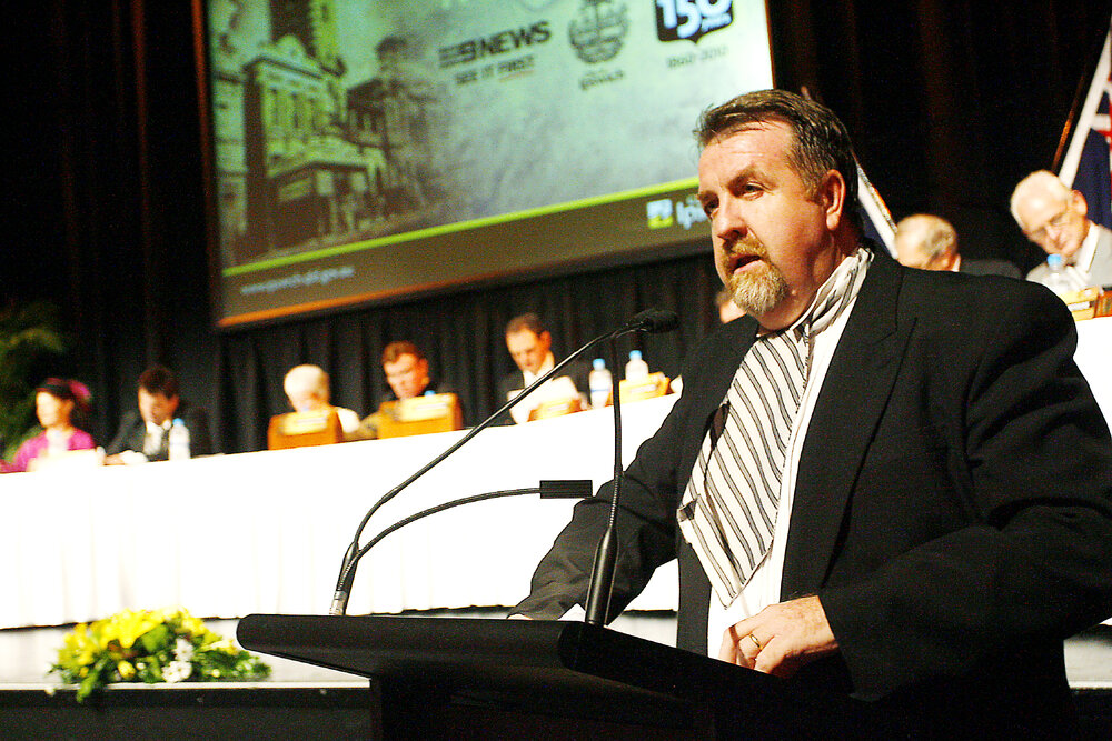 Ipswich 150th anniversary council meeting, Ipswich Civic Centre, April 2010 - Paul Tully