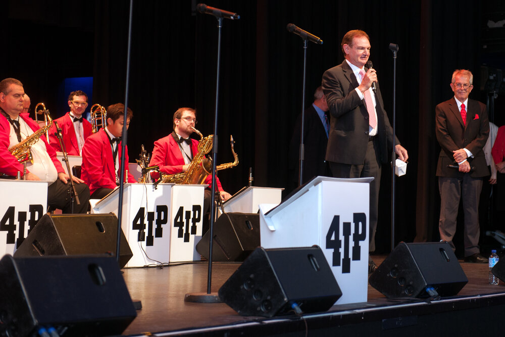 Seniors' Concert with The Legendary 4IP Big Band, part of Heart and Soul: Celebrating 40 years of the Ipswich Civic Centre, Ipswich, July 2015
