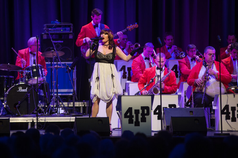 Seniors' Concert with The Legendary 4IP Big Band, part of Heart and Soul: Celebrating 40 years of the Ipswich Civic Centre, Ipswich, July 2015