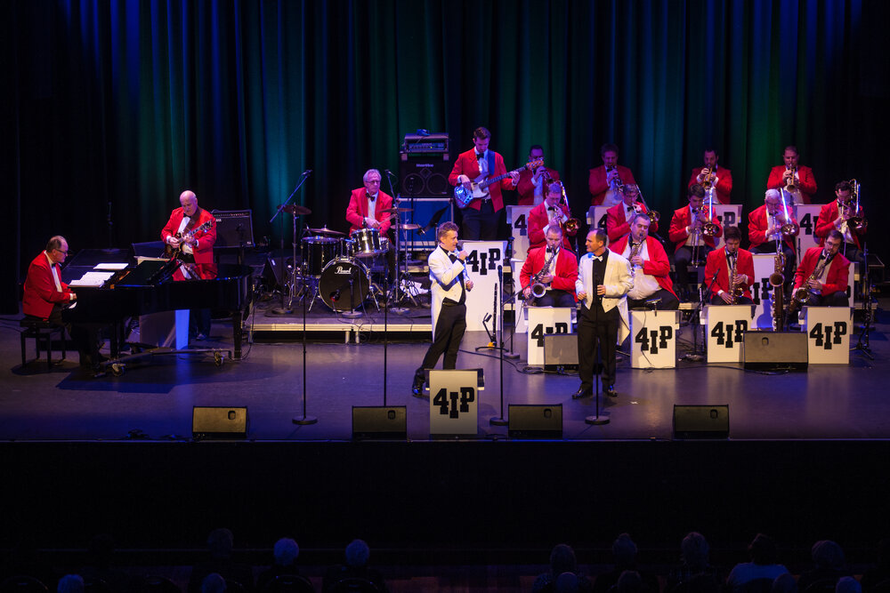 Seniors' Concert with The Legendary 4IP Big Band, part of Heart and Soul: Celebrating 40 years of the Ipswich Civic Centre, Ipswich, July 2015