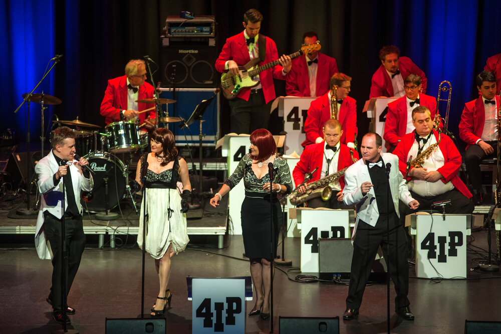 Seniors' Concert with The Legendary 4IP Big Band, part of Heart and Soul: Celebrating 40 years of the Ipswich Civic Centre, Ipswich, July 2015